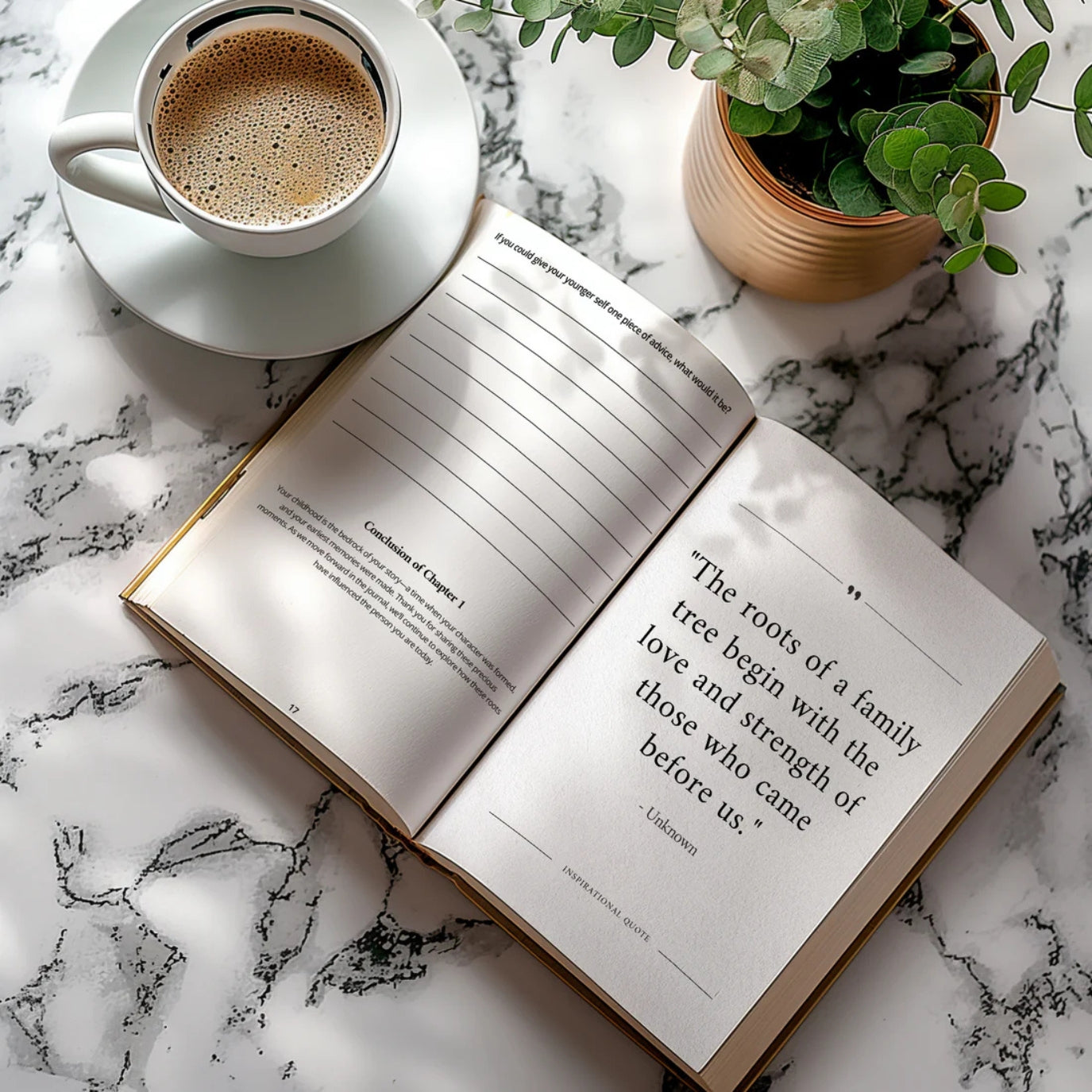 "I want to hear your story" - The Family Journal