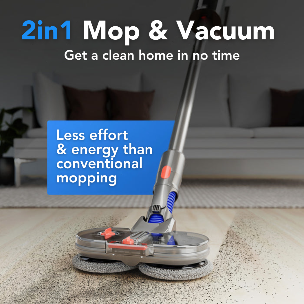 2in1 Mop Attachment for Dyson (incl. 4 Free Mop Pads)