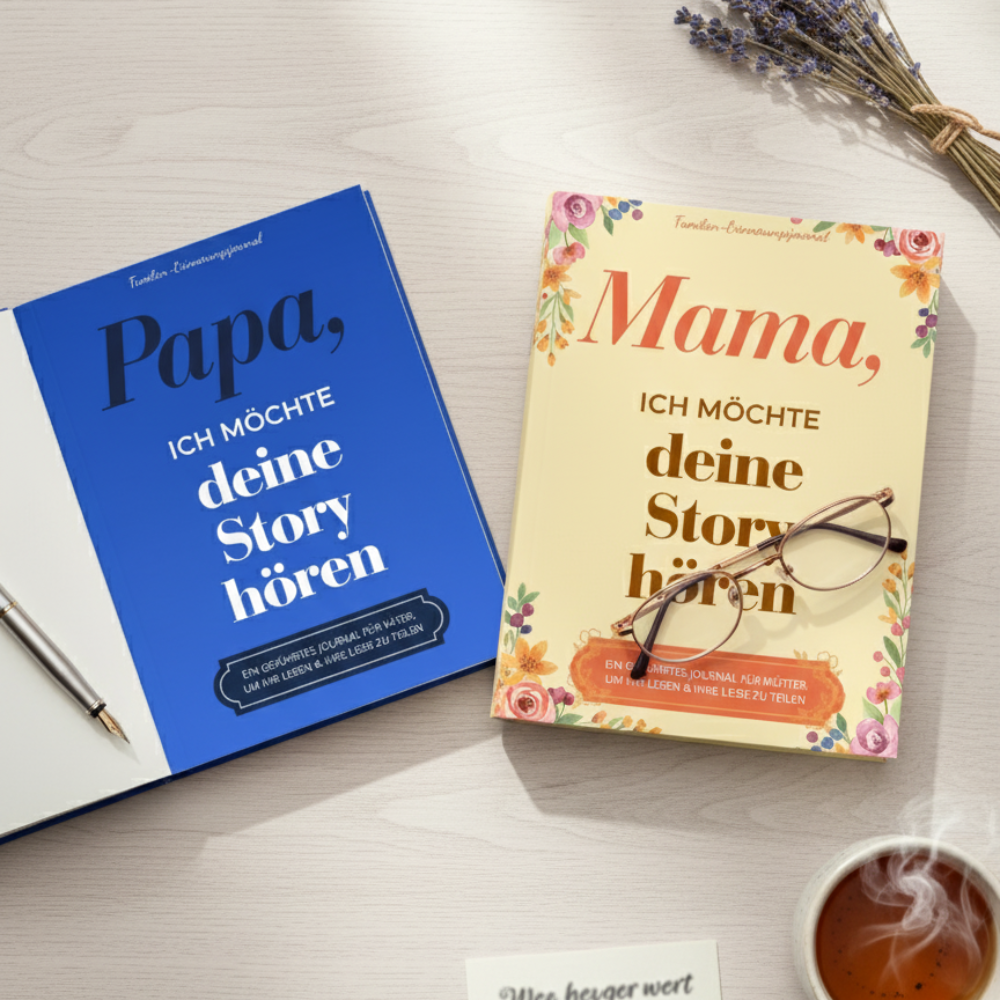 "Ich möchte deine Geschichte hören" - Familienjournal