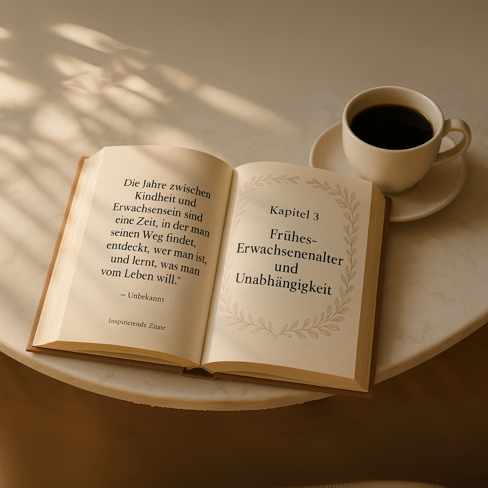 "Ich möchte deine Geschichte hören" - Familienjournal