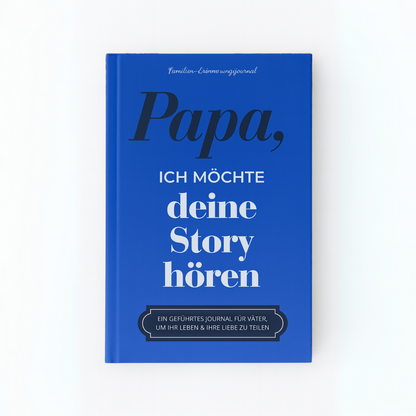 "Ich möchte deine Geschichte hören" - Familienjournal