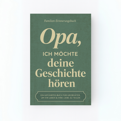 "Ich möchte deine Geschichte hören" - Familienjournal